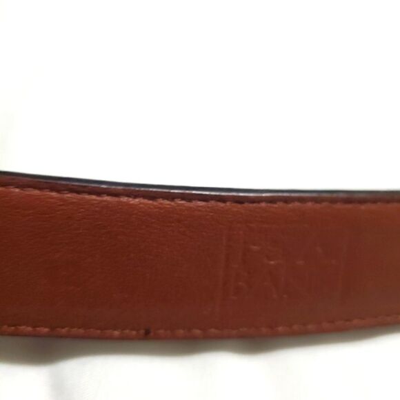 Jo's A Bank Black Leather Belt Size 42 - Picture 6 of 7